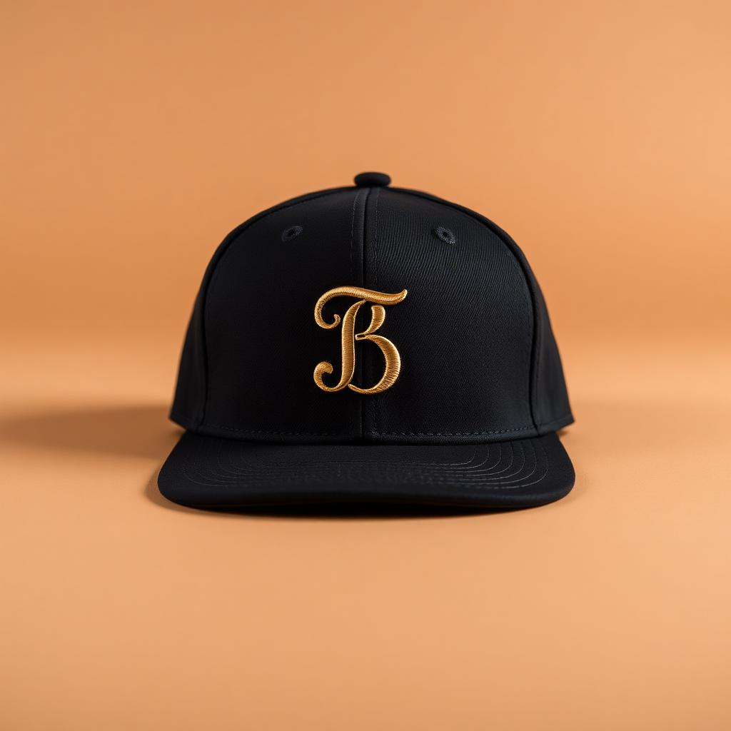 Berretto Monogram Gold